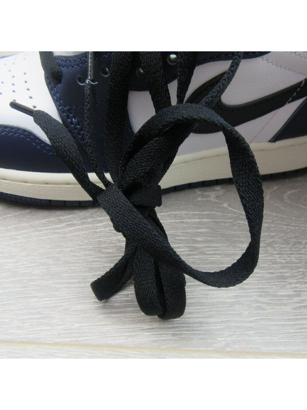 Air Jordan 1 Retro High OG "Midnight Navy" Sneakers GS Size 7Y NEW - Picture 10 of 14